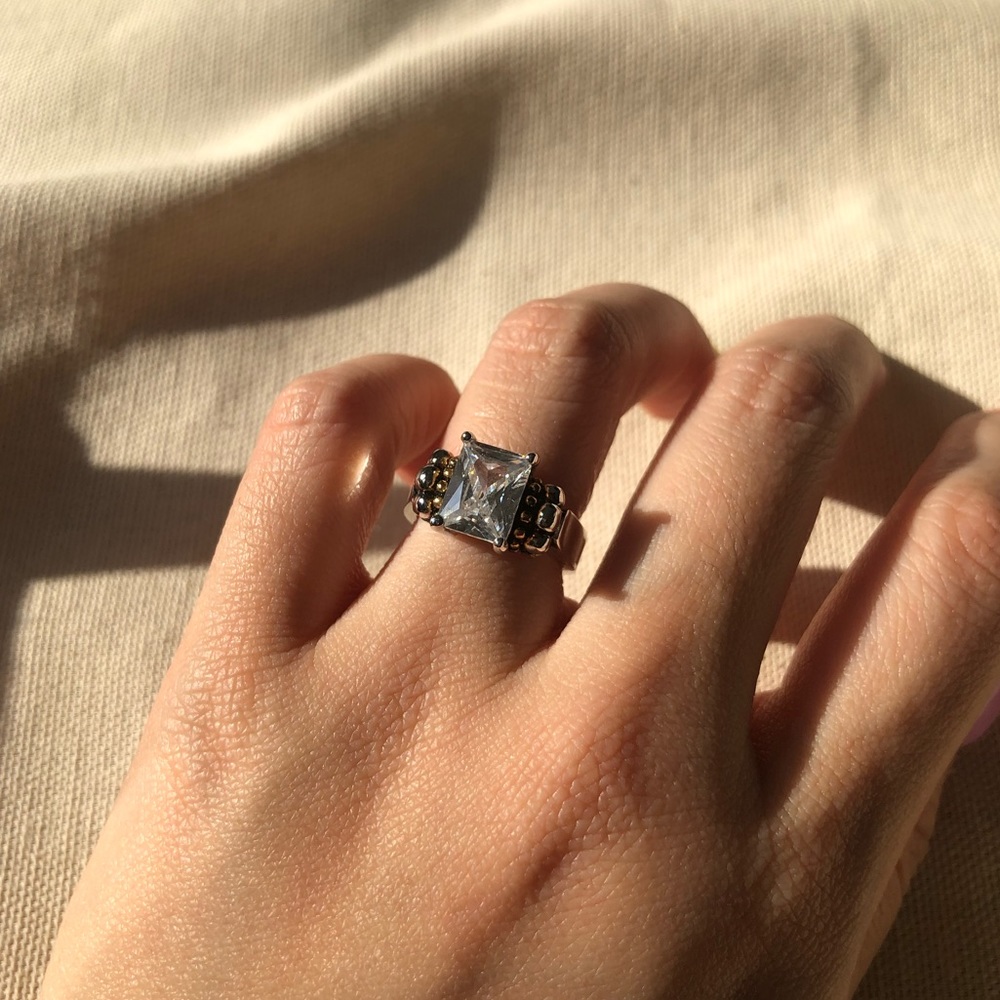 Sterling Silver Zirconia Ring